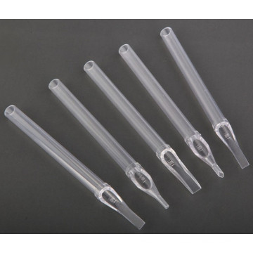 Long Clear Tattoo Disposable Tips Supply